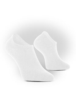 BAMBOO ULTRASHORT MEDICAL Specjalne skarpety antybakteryjne białe